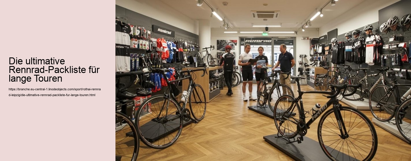 Die ultimative Rennrad-Packliste für lange Touren