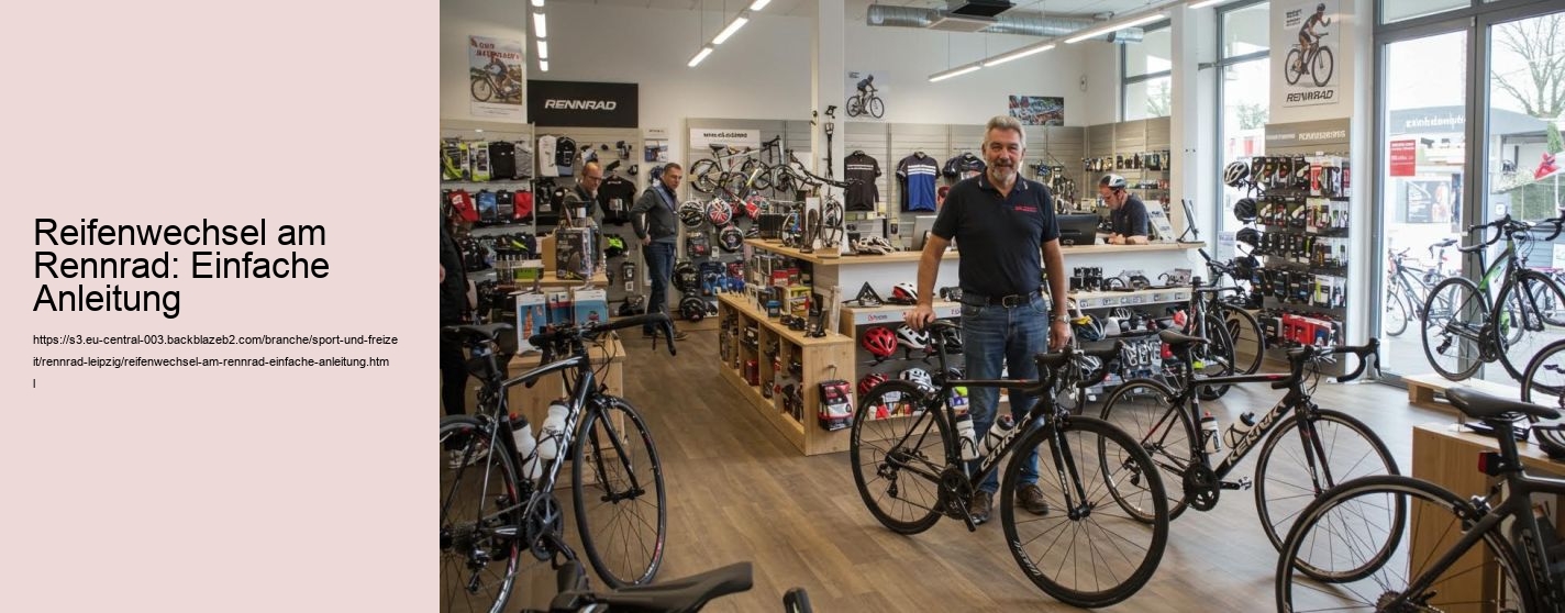 Reifenwechsel am Rennrad: Einfache Anleitung