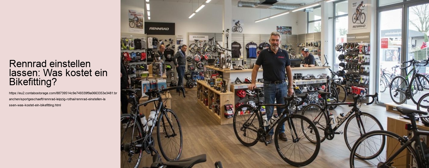 Rennrad einstellen lassen: Was kostet ein Bikefitting?