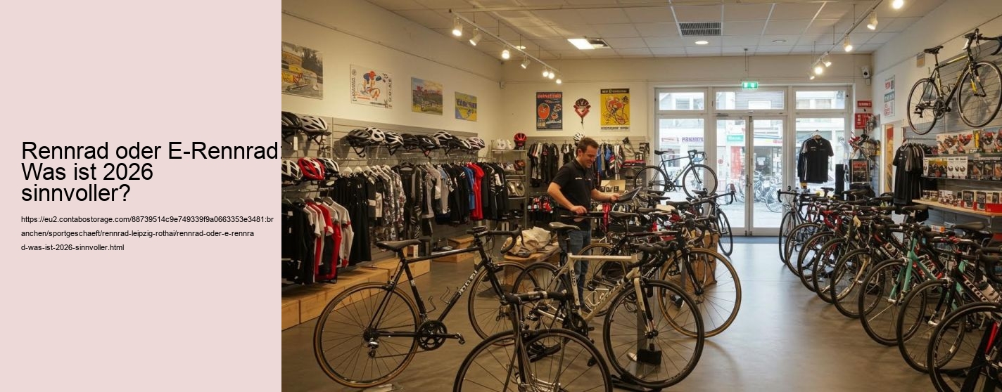 Rennrad oder E-Rennrad: Was ist 2026 sinnvoller?