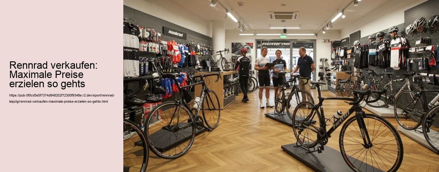 Rennrad verkaufen: Maximale Preise erzielen so gehts