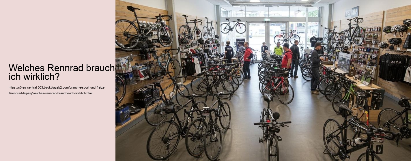Welches Rennrad brauche ich wirklich?